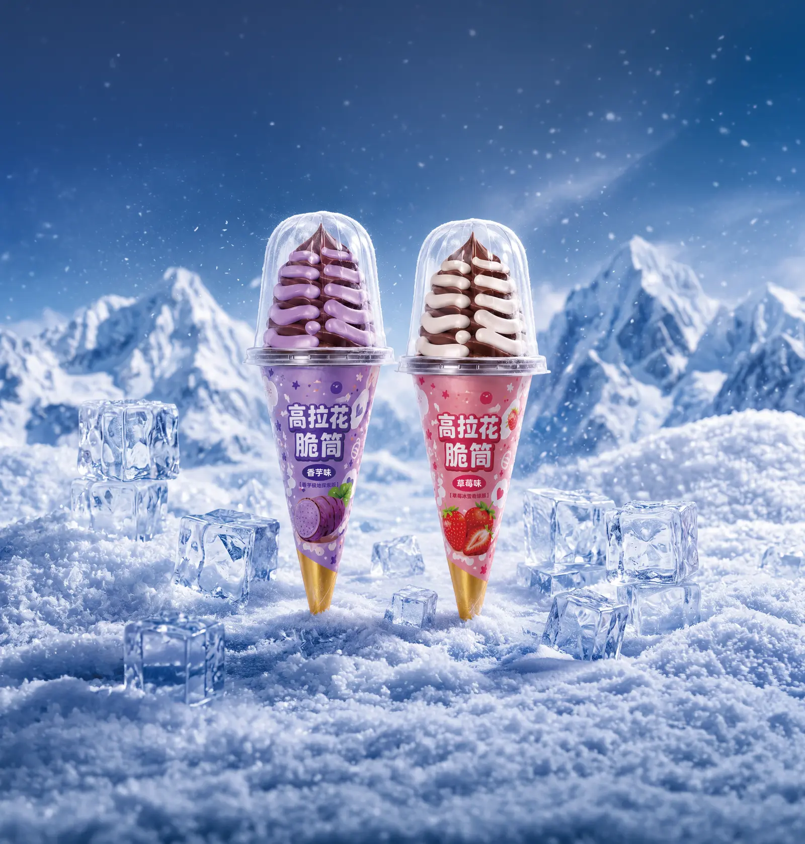 Ice cream cone covers