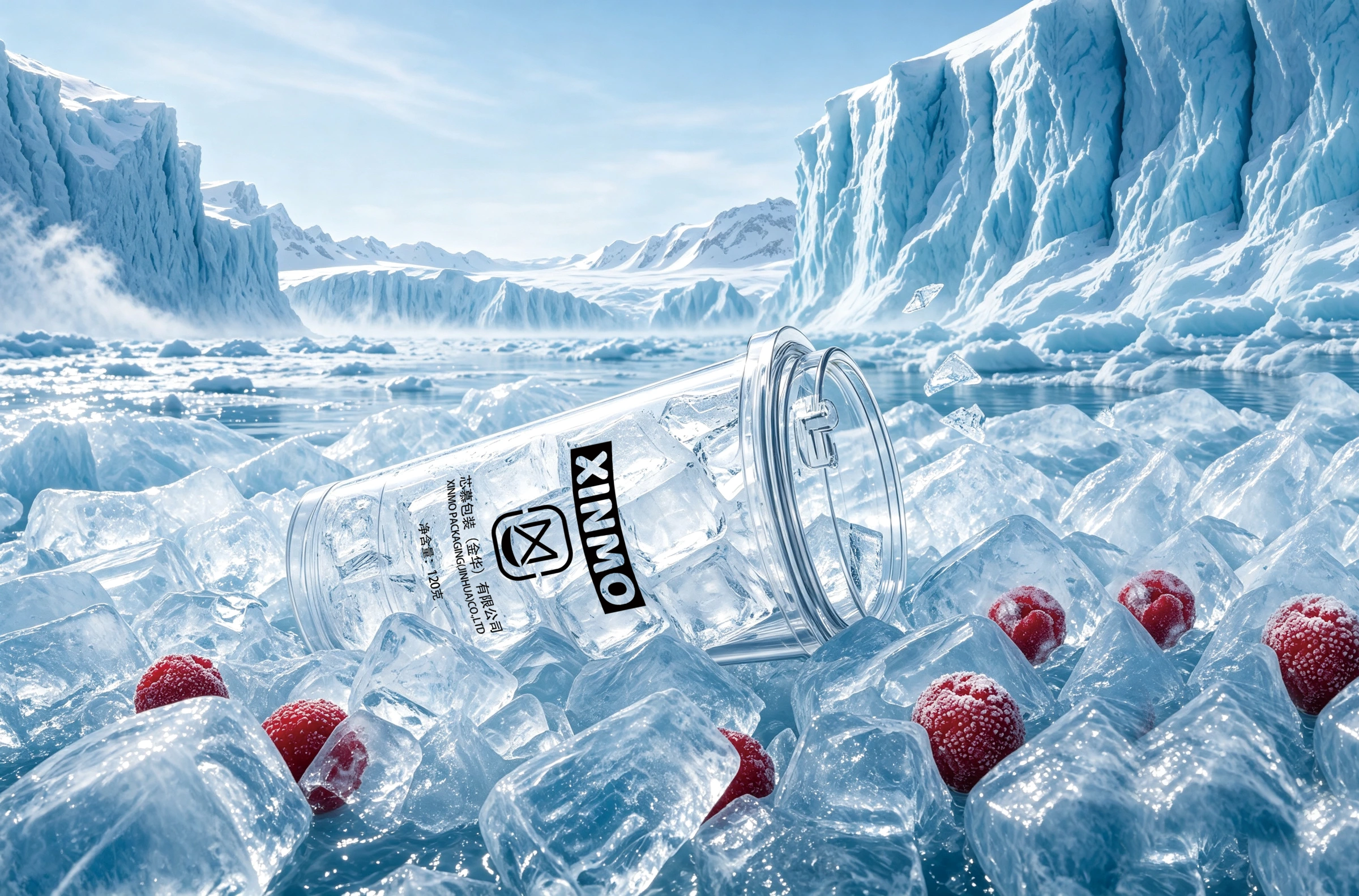 PET ice cups